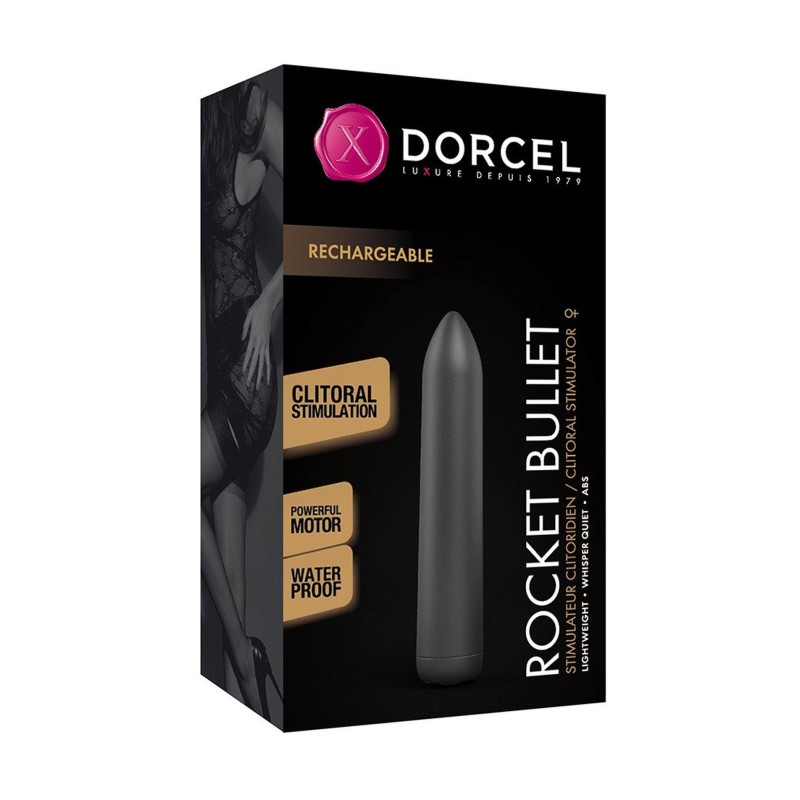 Mini wibrator dorcel rocket bullet 9cm 16trybów